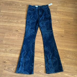 ANTHROPOLOGIE | high rise flare denim
